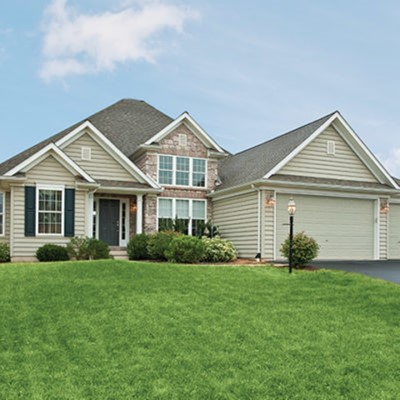 Charleston Beaded Mastic Siding.