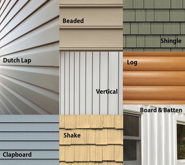 Home Siding Styles.